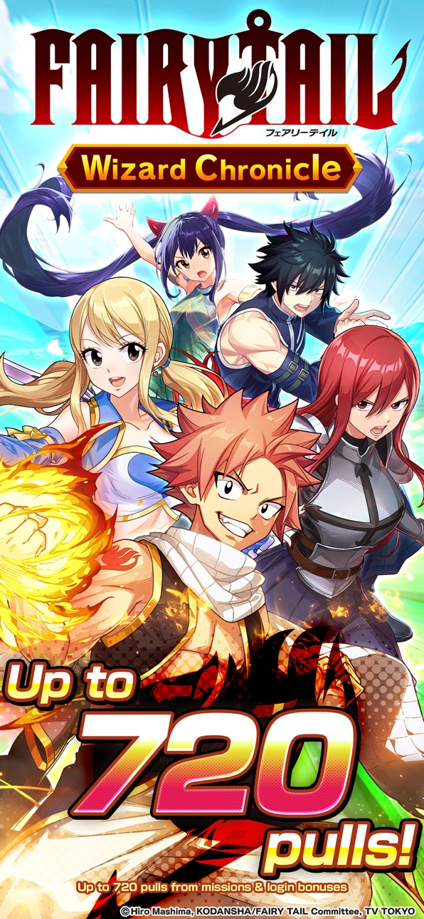 FAIRY TAIL Wizard Chronicle iOS Mod IPA screenshot 1 - iOS game interface