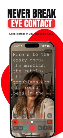 Teleprompter for iPad Screenshot 2 of 6