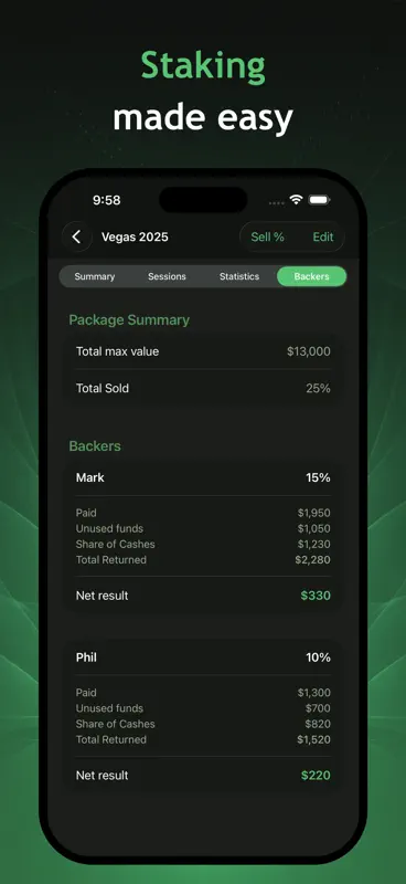 Poker Analytics 7 - Tracker screenshot 6 of 9