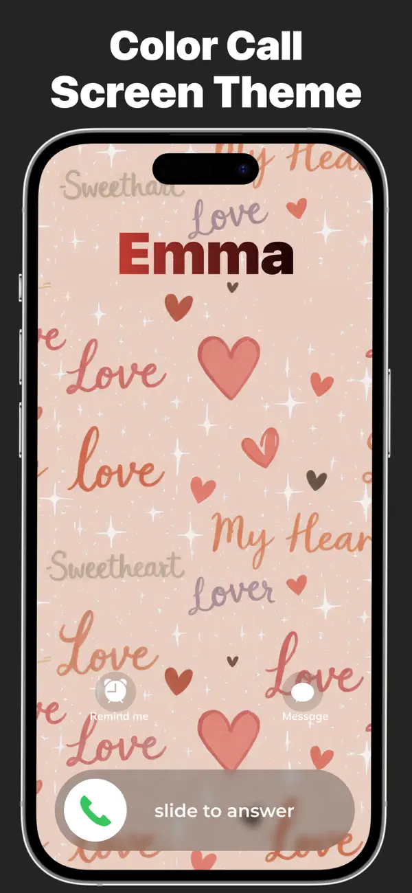 Screenshot #1 pour Color Phone Ring: Colorfy Call