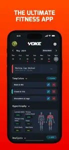 Yoke: Gym Trainer AI & Planner screenshot #8 for iPhone