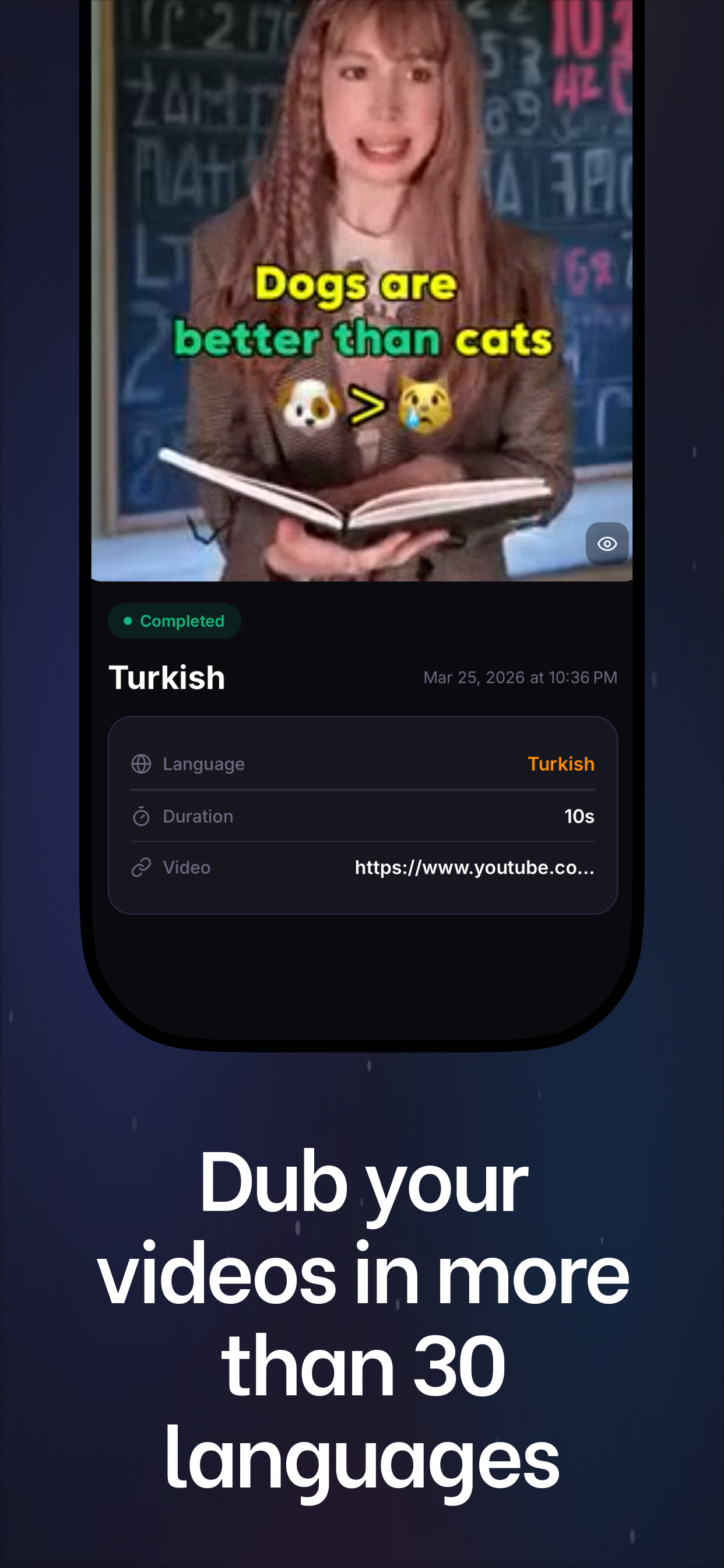 DubHUB Videos Dubbing Voice screenshot 3