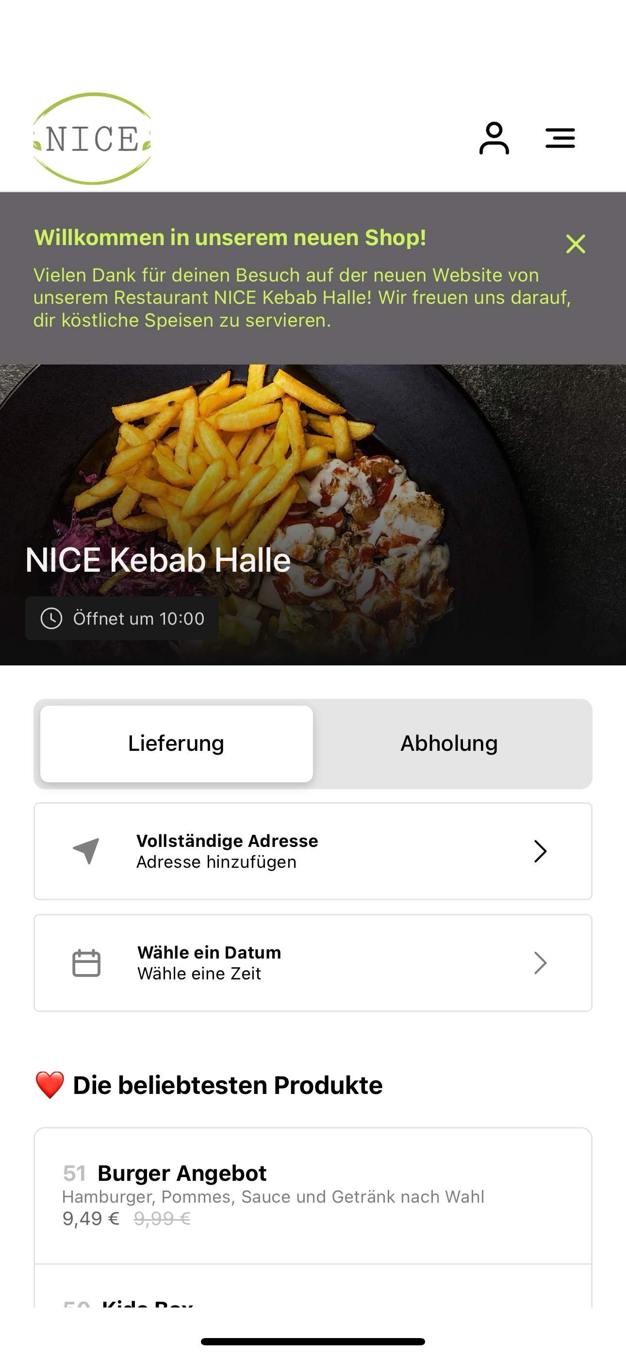 NICE Kebab Halle screenshot 3