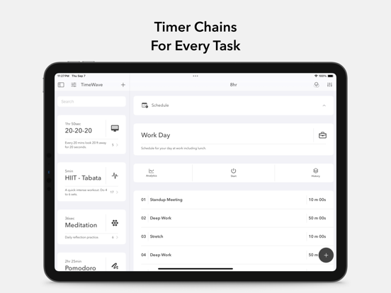 Screenshot #4 pour TimeWave: Timer Chains