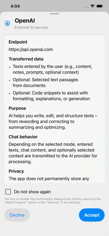 AI Text Editor Screenshot 8 of 10