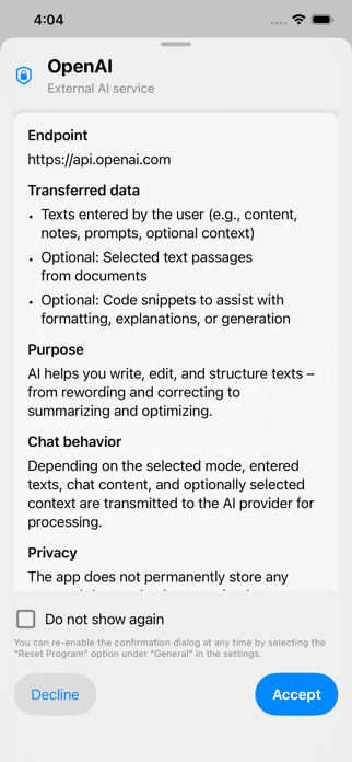 AI Text Editor Screenshot 8 of 10