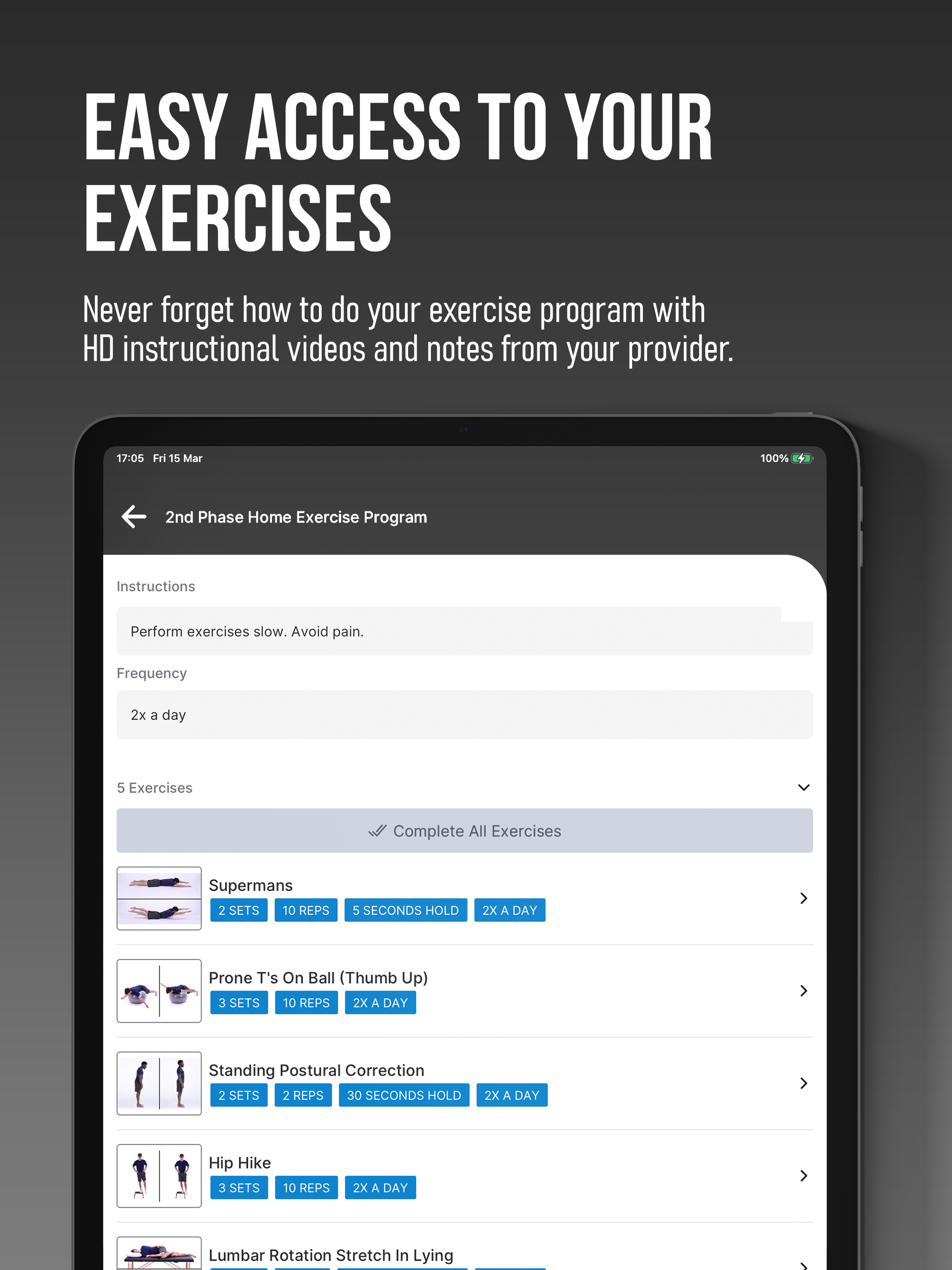 Penultimate Step Sports Rehab screenshot 5