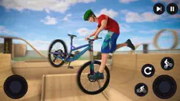 bmx bicycle stunts: mad games iphone screenshot 2