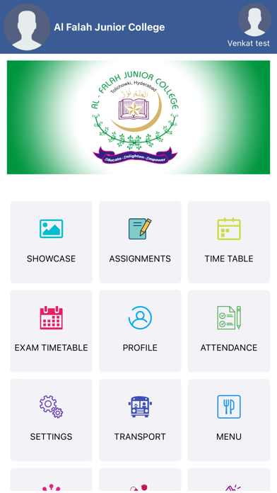 Screenshot 1 of Al Falah Junior College App