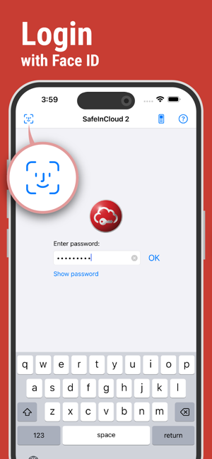 ‎SafeInCloud 1 Screenshot