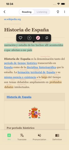 Spanish Reader Screenshot 2 of 10