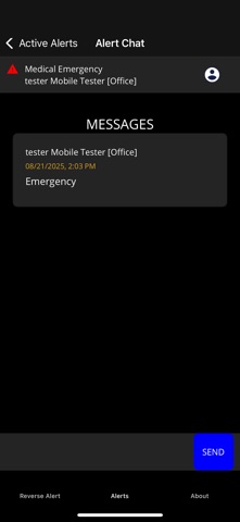 In Force911 Organization screenshot