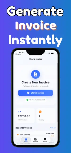Invoice Maker - Receily screenshot 1