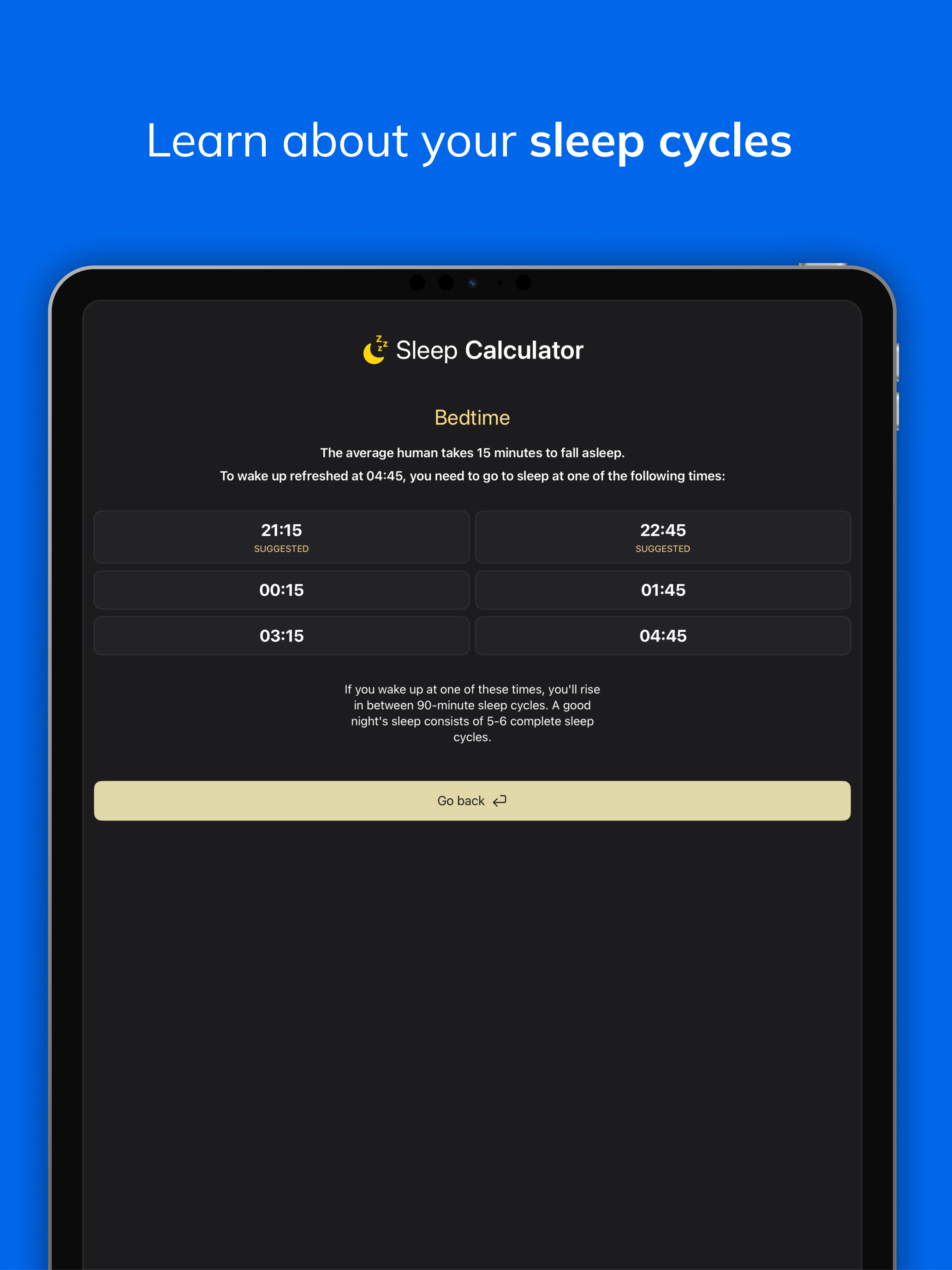 Sleep Calculator Plus