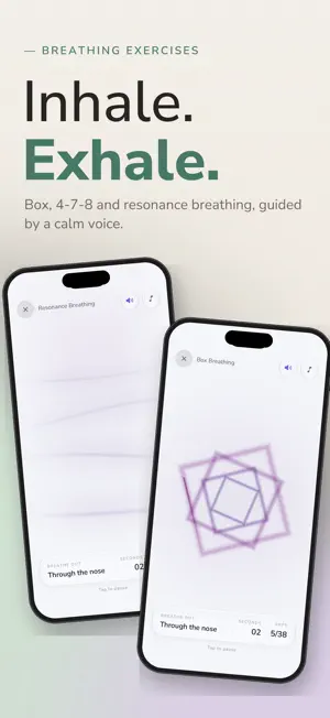 Aeris: Breathing Exercises screenshot 2