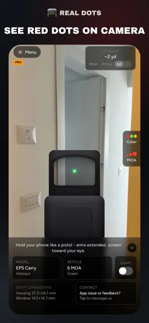 Real Dots: Red Dot Viewer screenshot 1