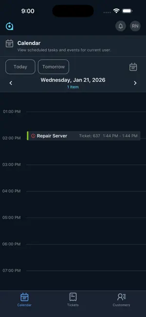 Rev.io screenshot 1
