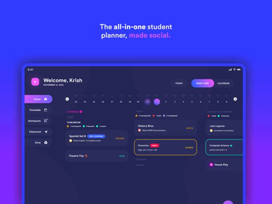 Screenshot #4 pour Classify — School Planner