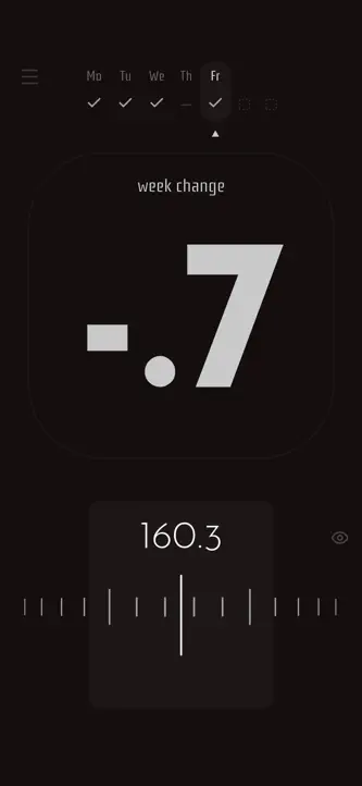 DayWeigh screenshot 4