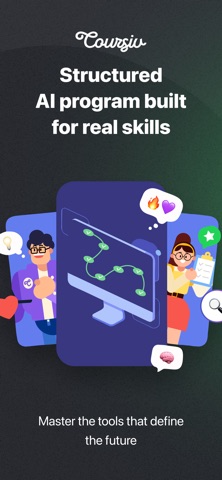 Coursiv - AI Certificates App Store preview screenshot 1