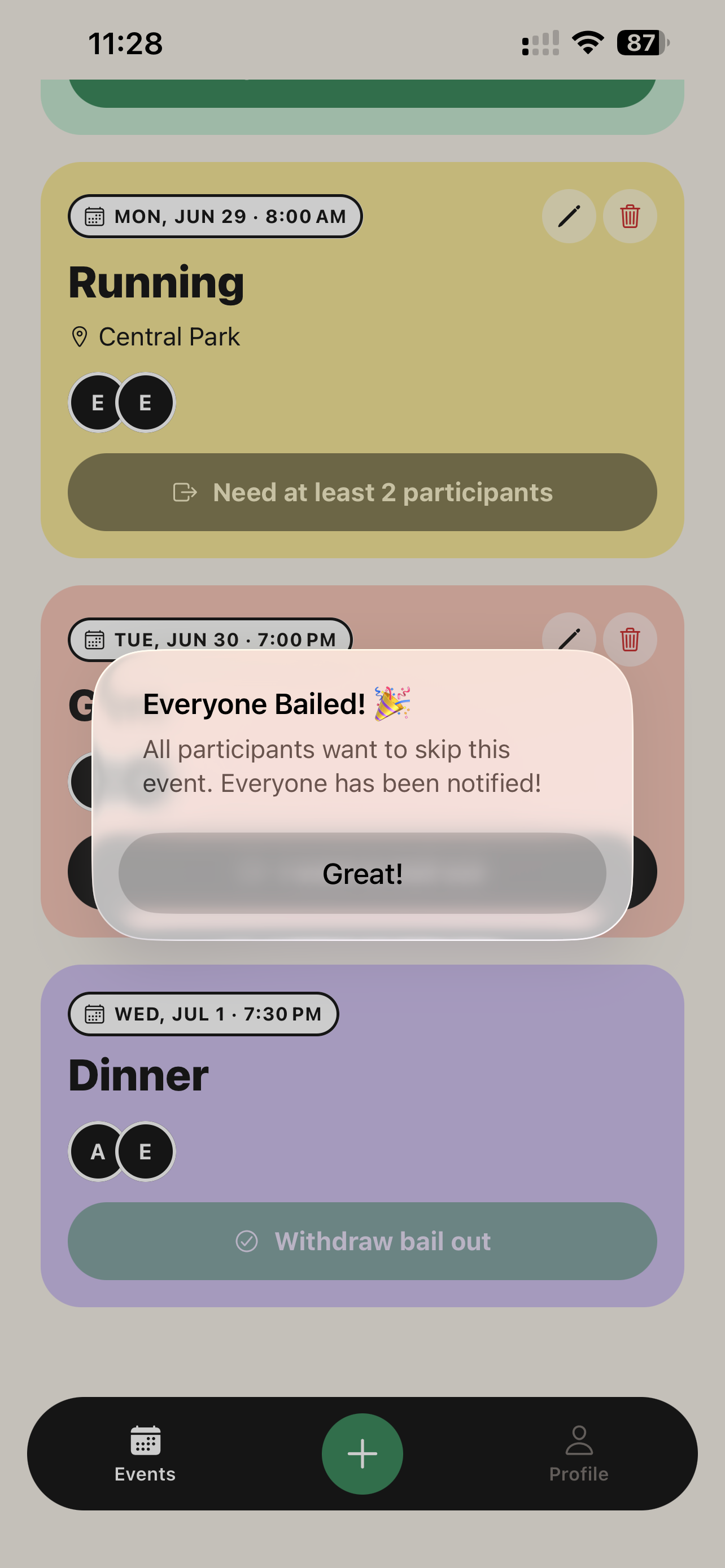 Bail on me screenshot 5
