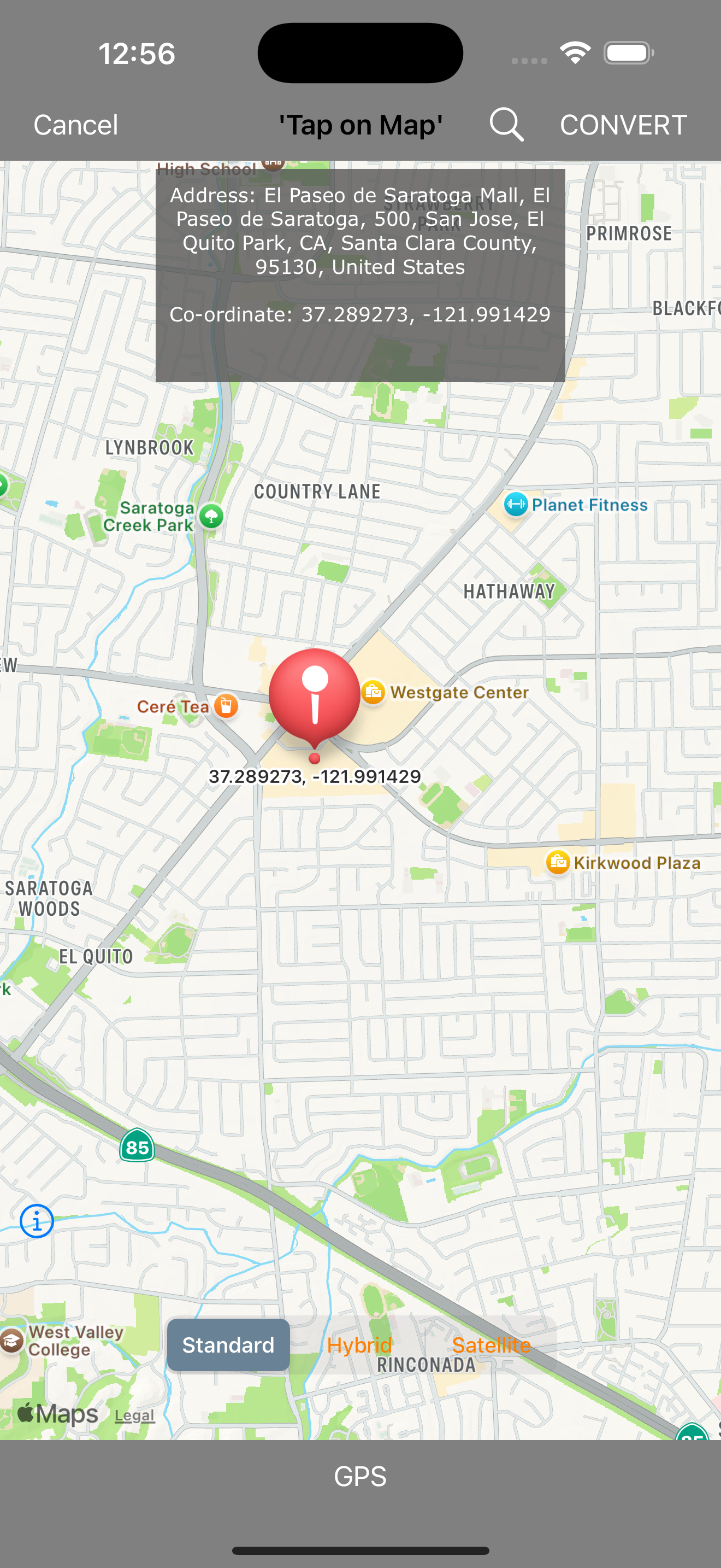 Coordinate Convertor Pro HD