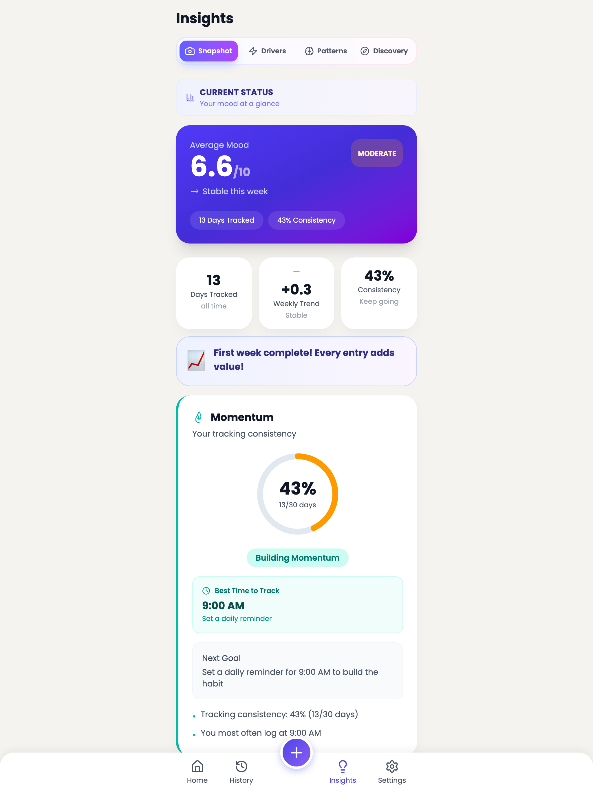 Vibbrancy: Smart Mood Tracker screenshot 10