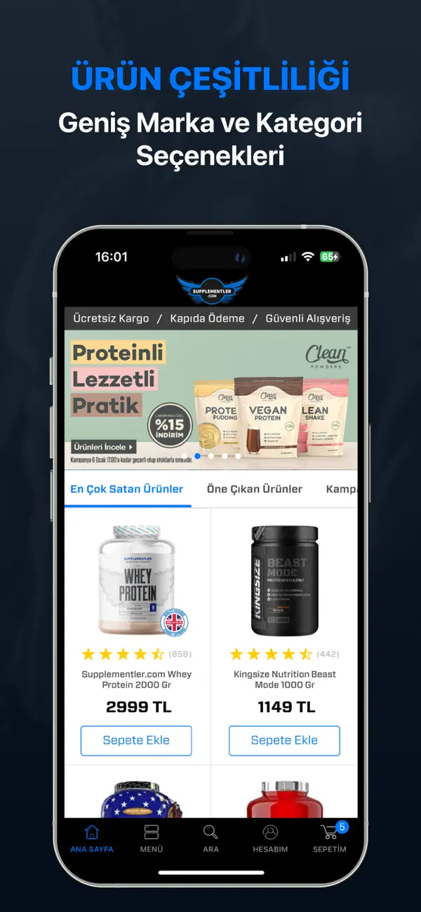 Screenshot #1 pour Supplementler.com