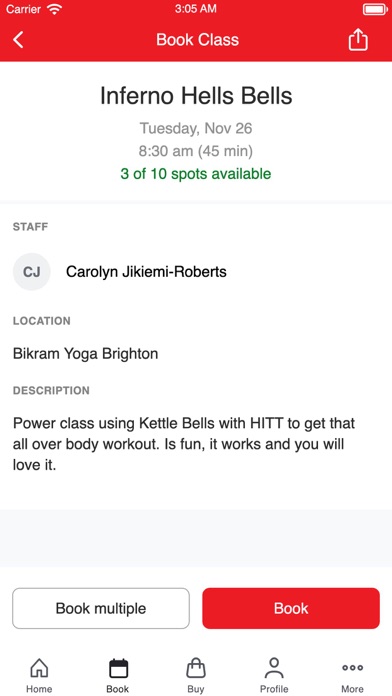 Hot Yoga South Screenshot