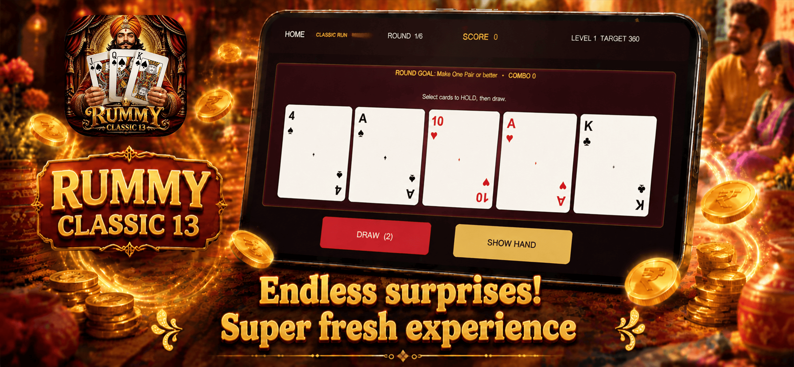 Rummy Classic 13 screenshot 3
