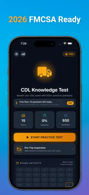CDL Pro: Test Prep 2026 screenshot 2