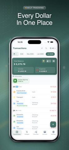 Walletly: Expense & Budget Screenshot 1 of 5