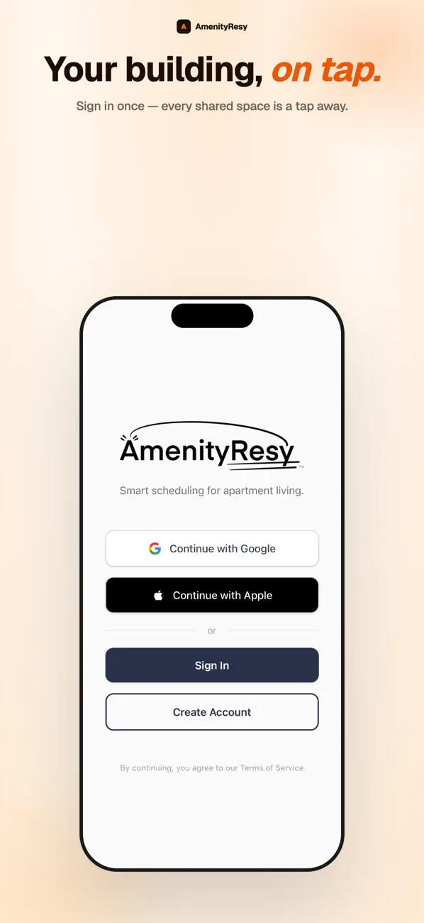 Screenshot #2 pour AmenityResy