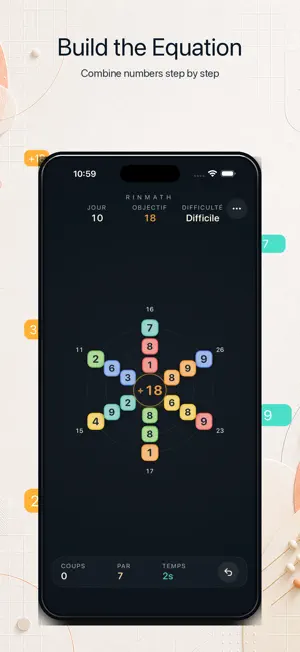 Rinmath Math Number Puzzle screenshot 2