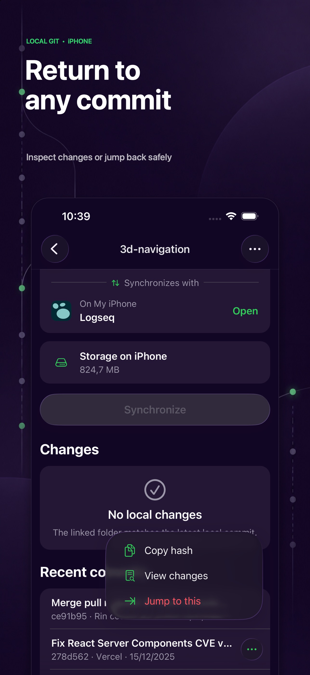 Screenshot 5 of Local Git