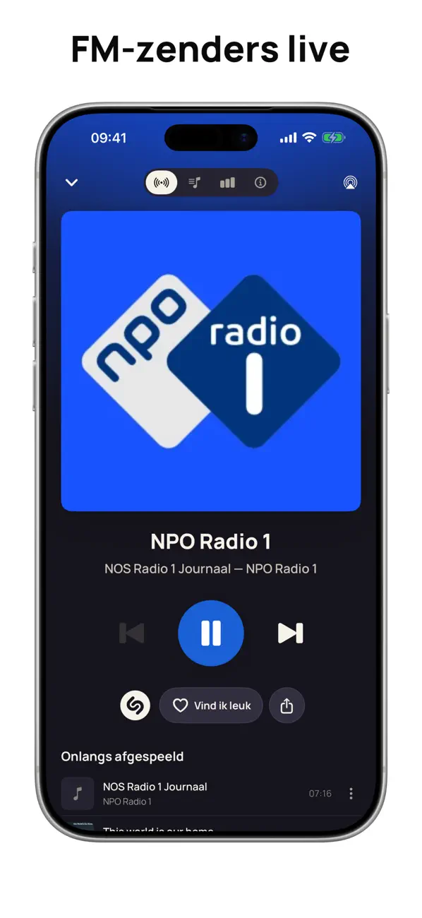 Screenshot #2 pour Radio Nederland Live FM Online
