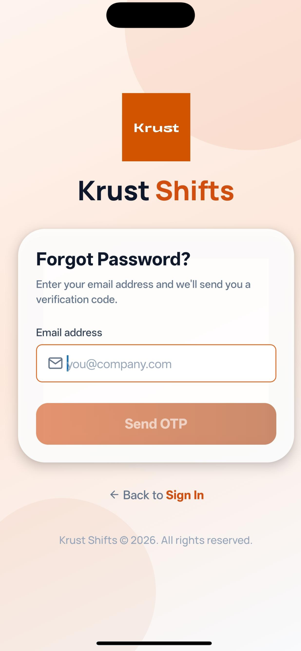 Krust Shifts