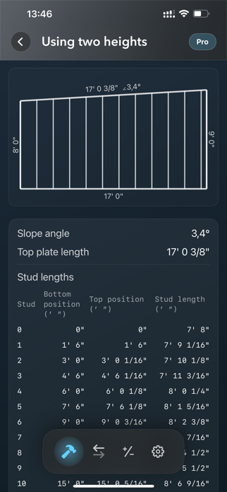 Construction Calculator: Pro² Screenshot 5 of 10