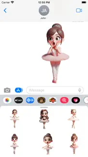 How to cancel & delete ballerina stickers 1