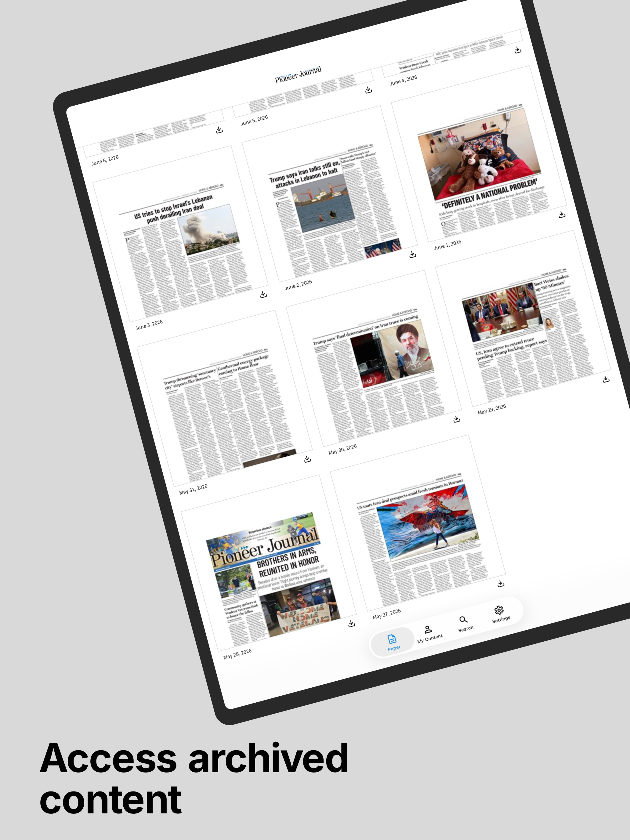 Wadena Pioneer Journal E-paper screenshot 7
