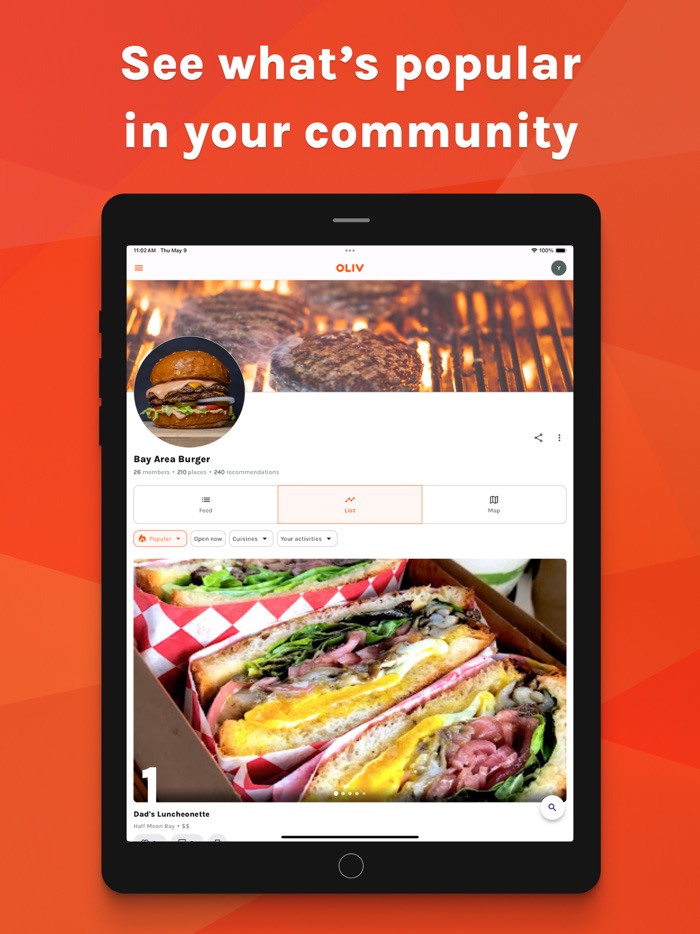 Oliv Community Recommendation