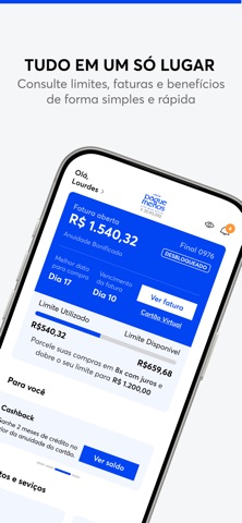 Cartão Lojão Pague Menos screenshot
