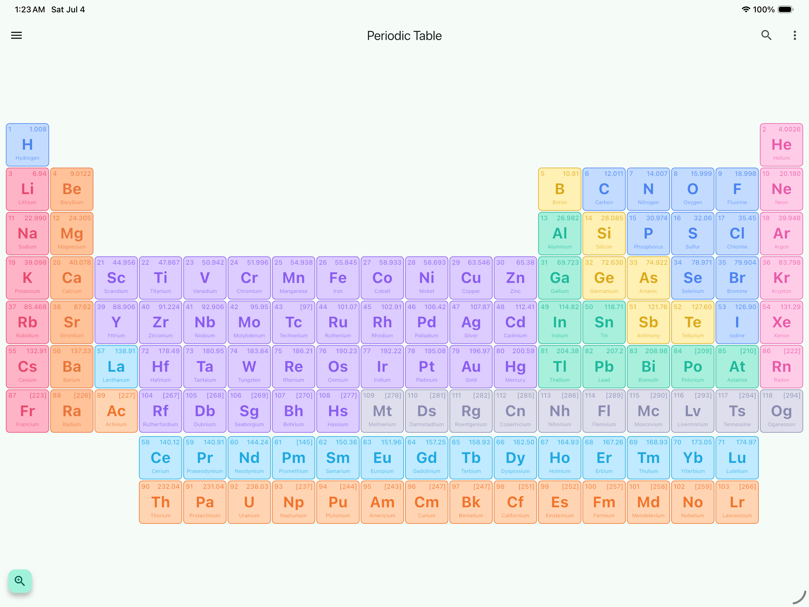 Periodic Table 3D Elements screenshot 9