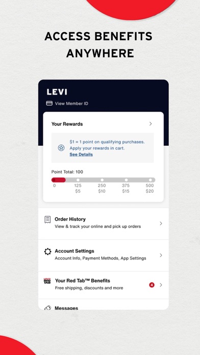 Levi's - Shop Denim & More Screenshot