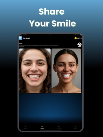 Denty : AI Teeth Designer iPad screenshot