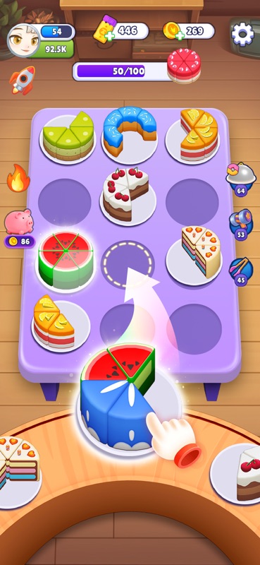 Cake Sort - Color Puzzle Game screenshot 2