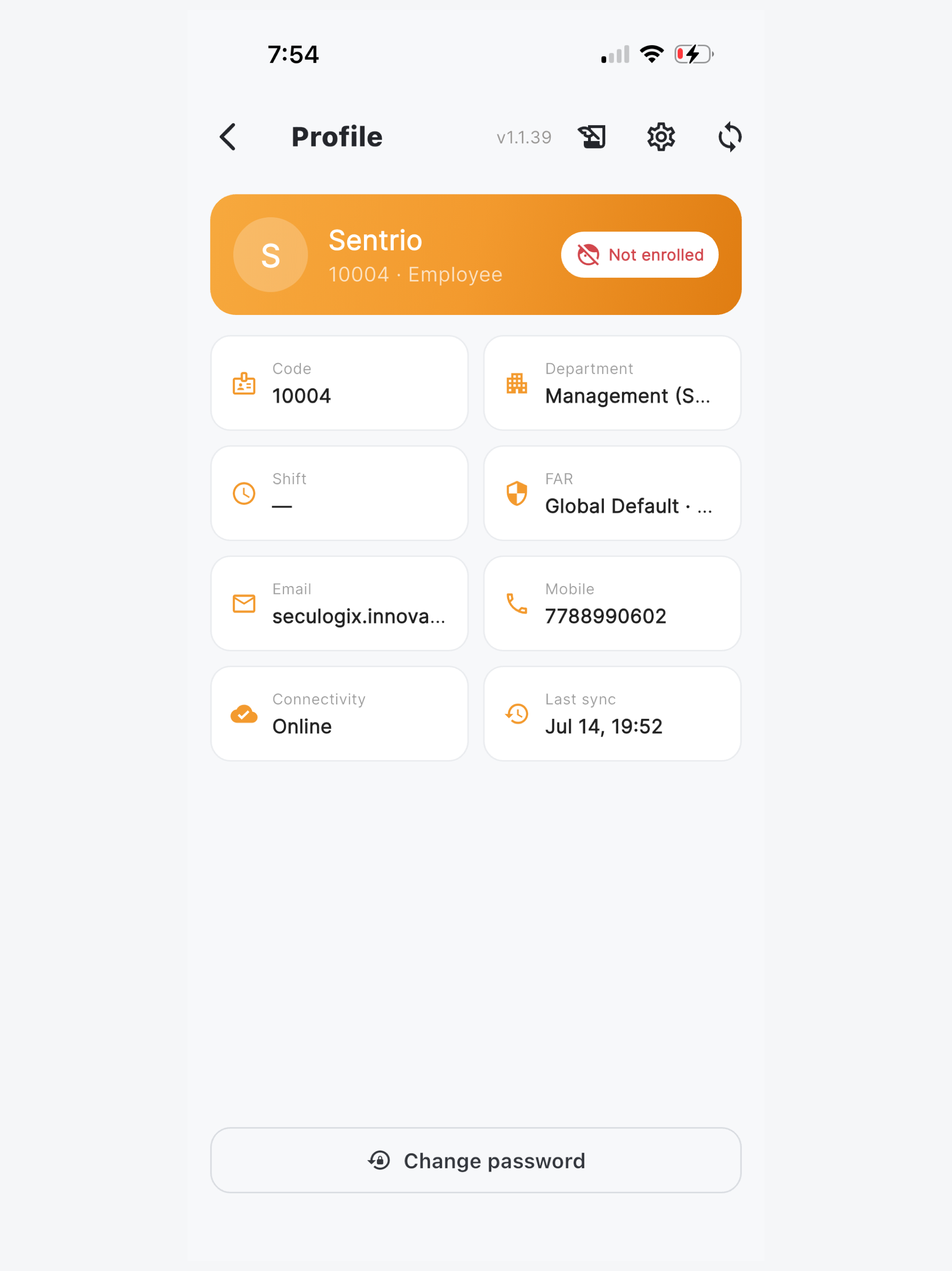SecuAir Attendance screenshot 9