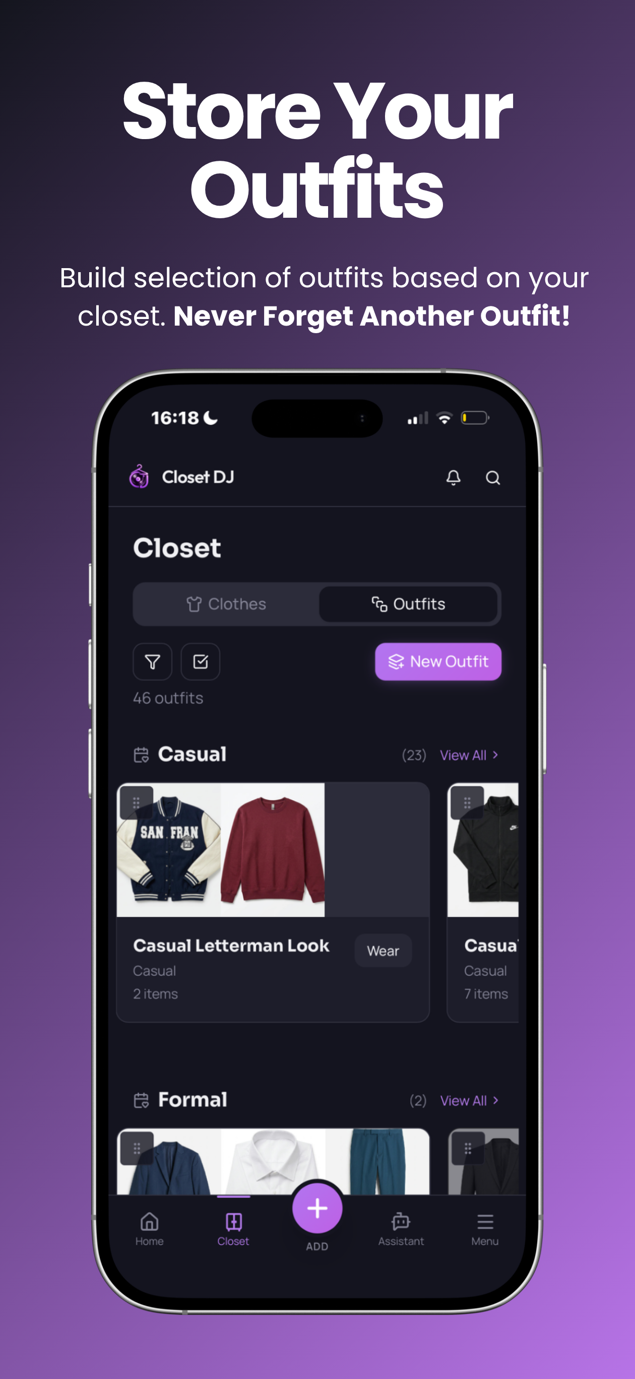 Closet DJ: Smart Wardrobe