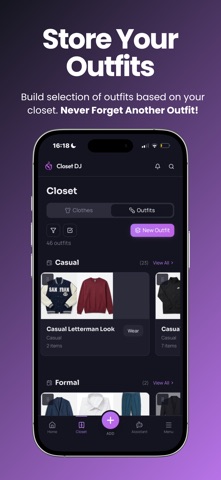 Closet DJ: Smart Wardrobe screenshot
