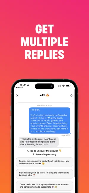 YAS RizzGPT - Rizz Responses screenshot 3